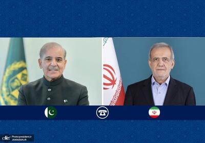  گفت‌وگوی تلفنی سران ایران و پاکستان/ تاکید تهران و اسلام آباد بر تقویت مناسبات اقتصادی و حمایت از روندهای دیپلماتیک منطقه‌ای/ قدردانی پزشکیان از نقش پاکستان در پیشبرد ابتکارات دیپلماتیک