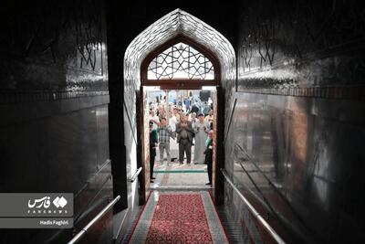  اقامه نماز عید سعید قربان در حرم امام رضا (ع)