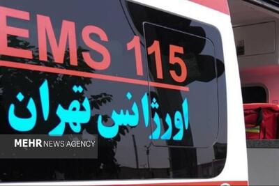  برخورد خودروی پراید با مانع در اتوبان الغدیر ۸ نفر مصدوم برجای گذاشت