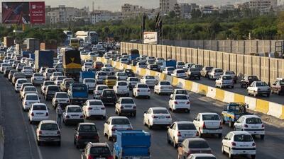  ترافیک سنگین در محورهای شمالی و برخی آزادراه‌های کشور