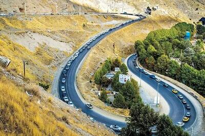  بازگشایی چالوس و آزادراه تهران ـ شمال/ ترافیک سنگین در برخی محور‌های شمالی