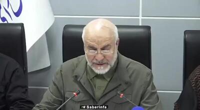  ببینید/ بغض قالیباف شکست