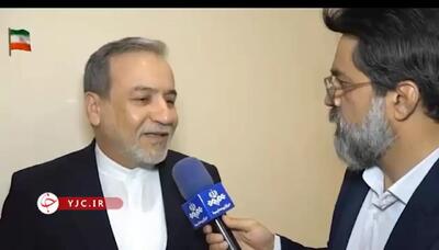  ببینید/ توضیحات جدید عراقچی بعد از ادعای ترامپ درباره مذاکرات