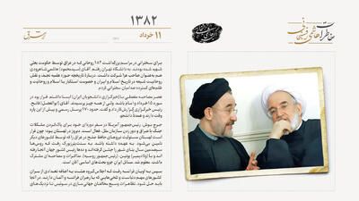  نامه خاتمی به کروبی برای تلاش حل اختلاف با شورای نگهبان