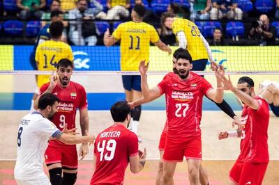  تیم ملی والیبال ایران 21 خرداد به مصاف برزیل خواهد رفت
